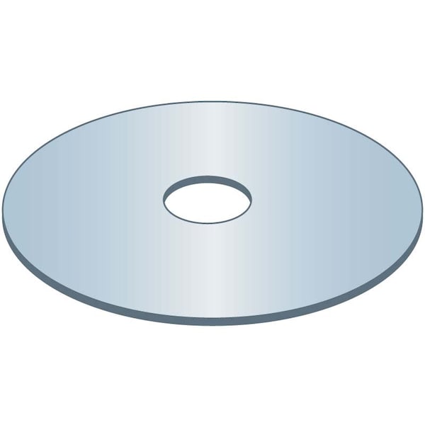 Huyett Fender Washer, For Screw Size 3/16" , Steel Zinc Plated Finish FW-187-1250-HZ - main